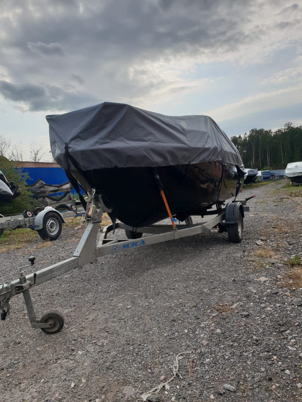 Эвакуация катера