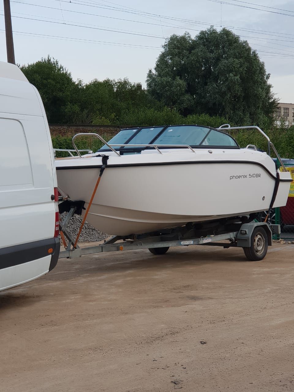 Эвакуация катера